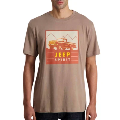 JEEP MENS HIGH DENSITY LOGO T-SHIRT