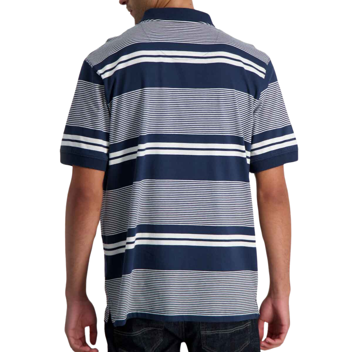 JEEP MENS MULTI STRIPE GOLFERS - Image 4