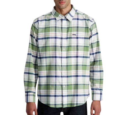 JEEP MENS LONG SLEEVE CHECK SHIRTS