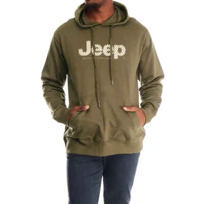 JEEP MENS LOGO PRINT HOODIE