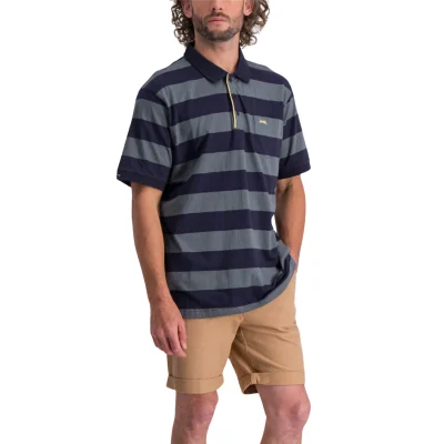 JEEP MULTI STRIPE MENS GOLFER