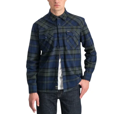 JEEP MEN'S FLANNEL CHECK SHIRT