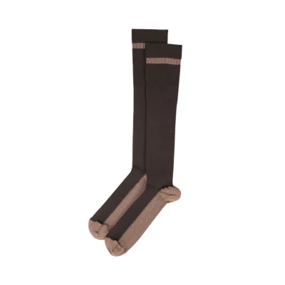 TRAVELON COPPER INFUSED COMPRESSION SOCKS - MEDIUM