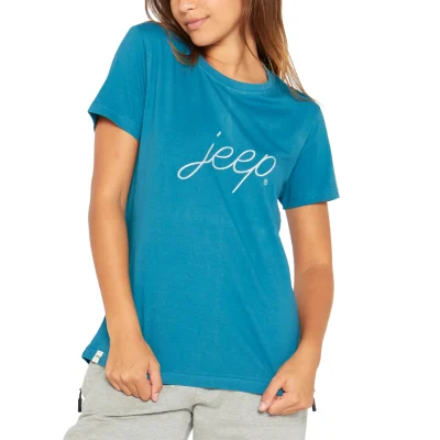 JEEP SCRIPT WOMENS T-SHIRT