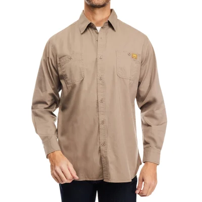 JEEP MENS LONG SLEEVE WORK SHIRT