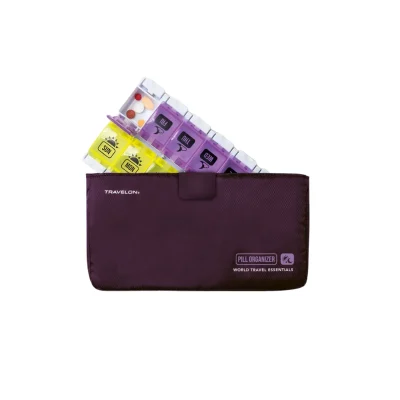 TRAVELON WORLD ESSENTIAL 7 DAY AM/PM PILL CASE