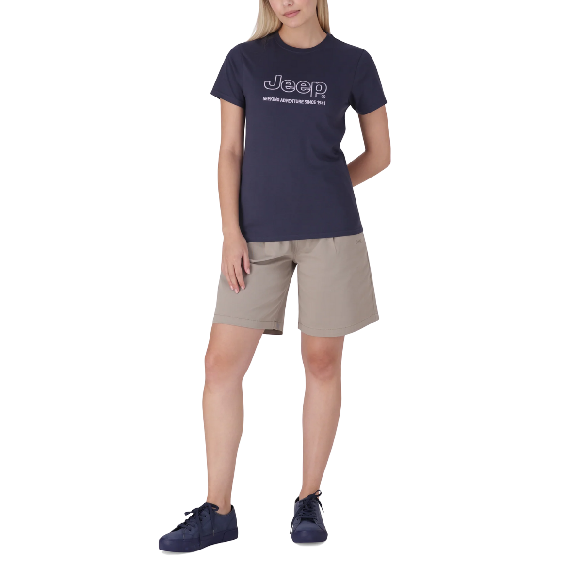 JEEP ORGANIC CORE APPLIQUE T-SHIRT (LADIES) - Image 4