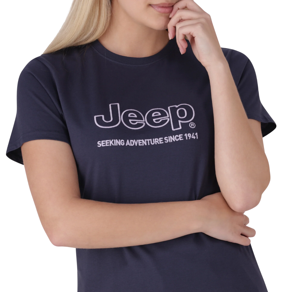 JEEP ORGANIC CORE APPLIQUE T-SHIRT (LADIES) - Image 5