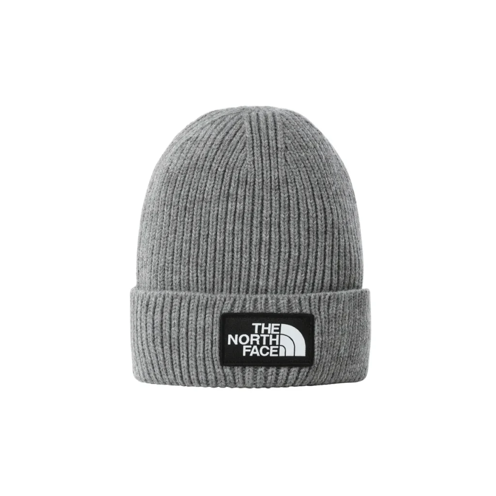 THE NORTH FACE LOGO BOX CUFFED BEANIE