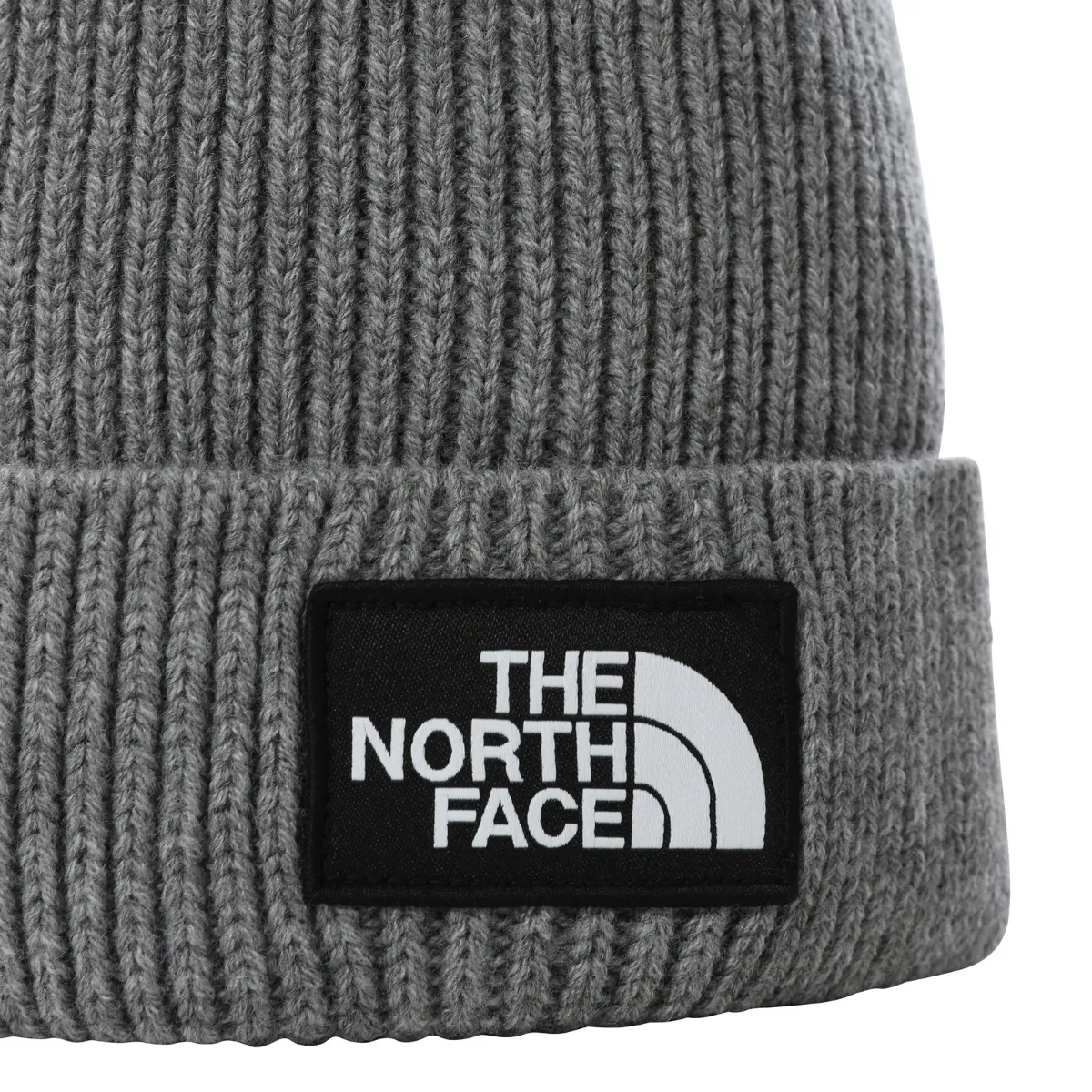 THE NORTH FACE LOGO BOX CUFFED BEANIE - Image 2