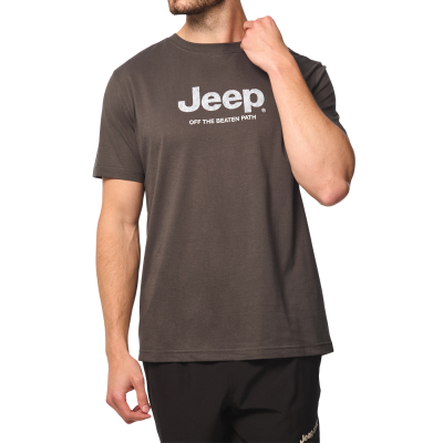 JEEP TRACK LOGO T-SHIRT MENS