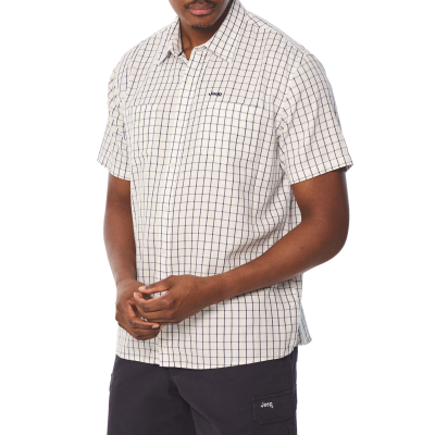 JEEP YARN DYE CHECK SHIRT (MENS)