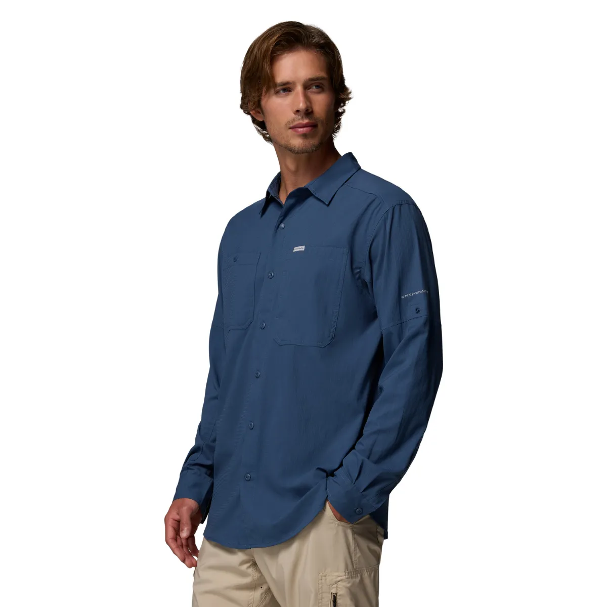 COLUMBIA SILVER RIDGE UTILITY LITE LONG SLEEVE MENS SHIRT