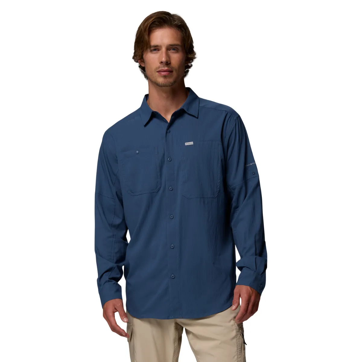 COLUMBIA SILVER RIDGE UTILITY LITE LONG SLEEVE MENS SHIRT