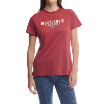 JEEP FLOWER GRILLE T-SHIRT (LADIES)
