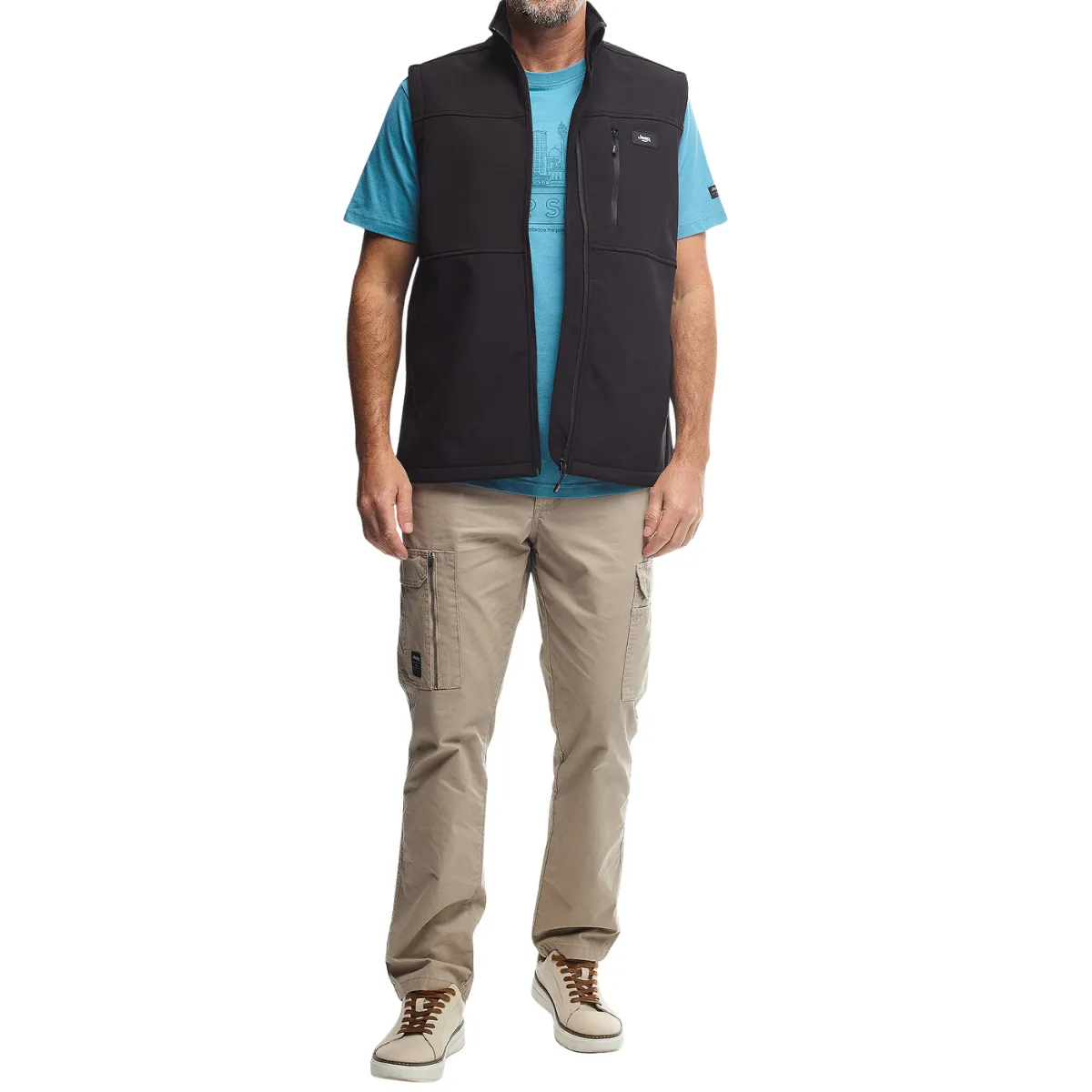 JEEP SOFTSHELL GILET (MENS)