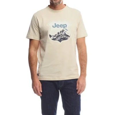 JEEP MENS BADGE GRAPHIC TEE