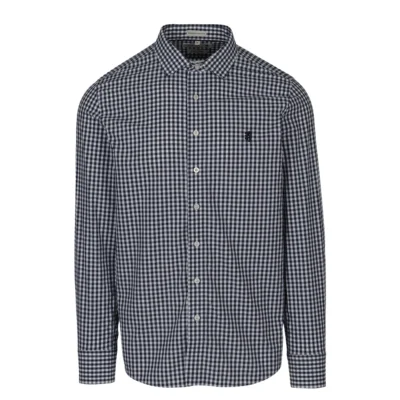 PRINGLE BERNARD GINGHAM EASY CARE LS SHIRT (MENS)