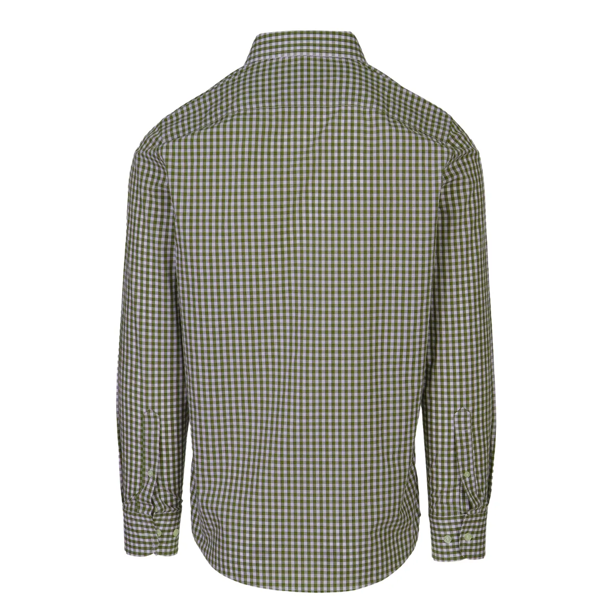 PRINGLE BERNARD GINGHAM EASY CARE LS SHIRT (MENS) - Image 2