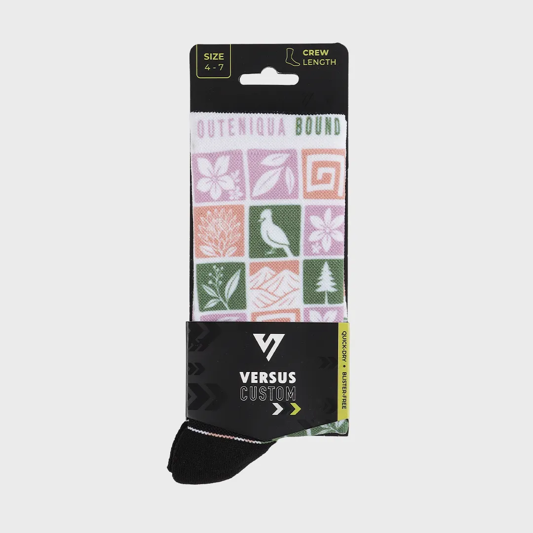 OUTENIQUA BOUND WILD FLORA SOCKS